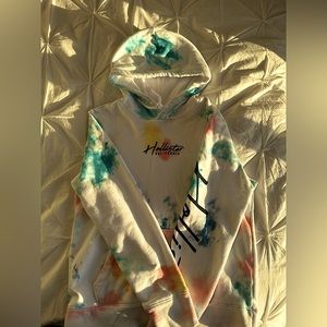 hollister tie dye hoodie